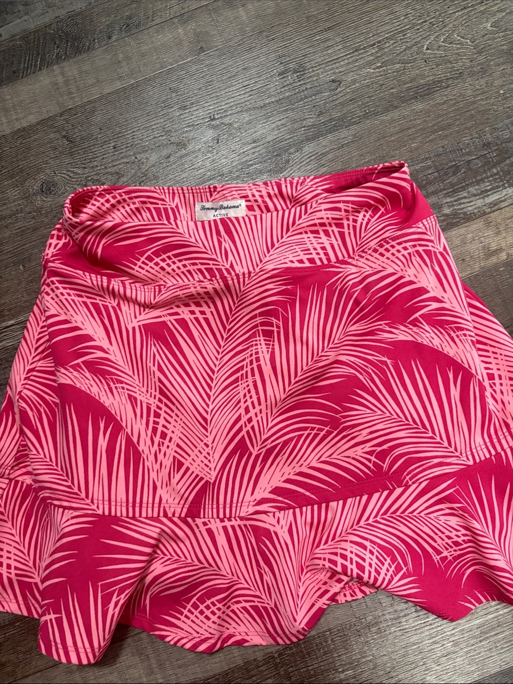 Tommy Bahama Hot Pink Palm-Print Women's Skort